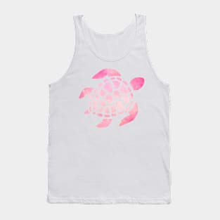 pink turtle Tank Top